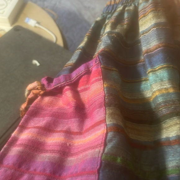 Cotton Yoga/Boho Pants, made in India, 100% Cotton - Picture 2 of 3